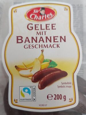 Gelee mit bananen geschmack