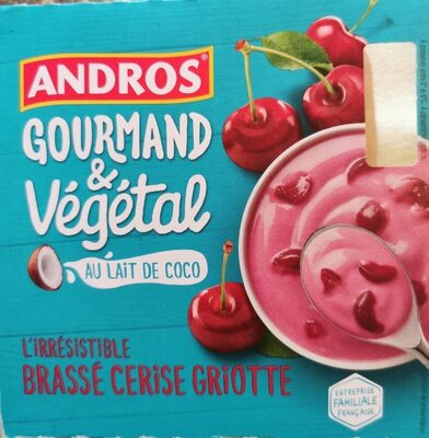 Kokosové jogurty s višňovou příchutí