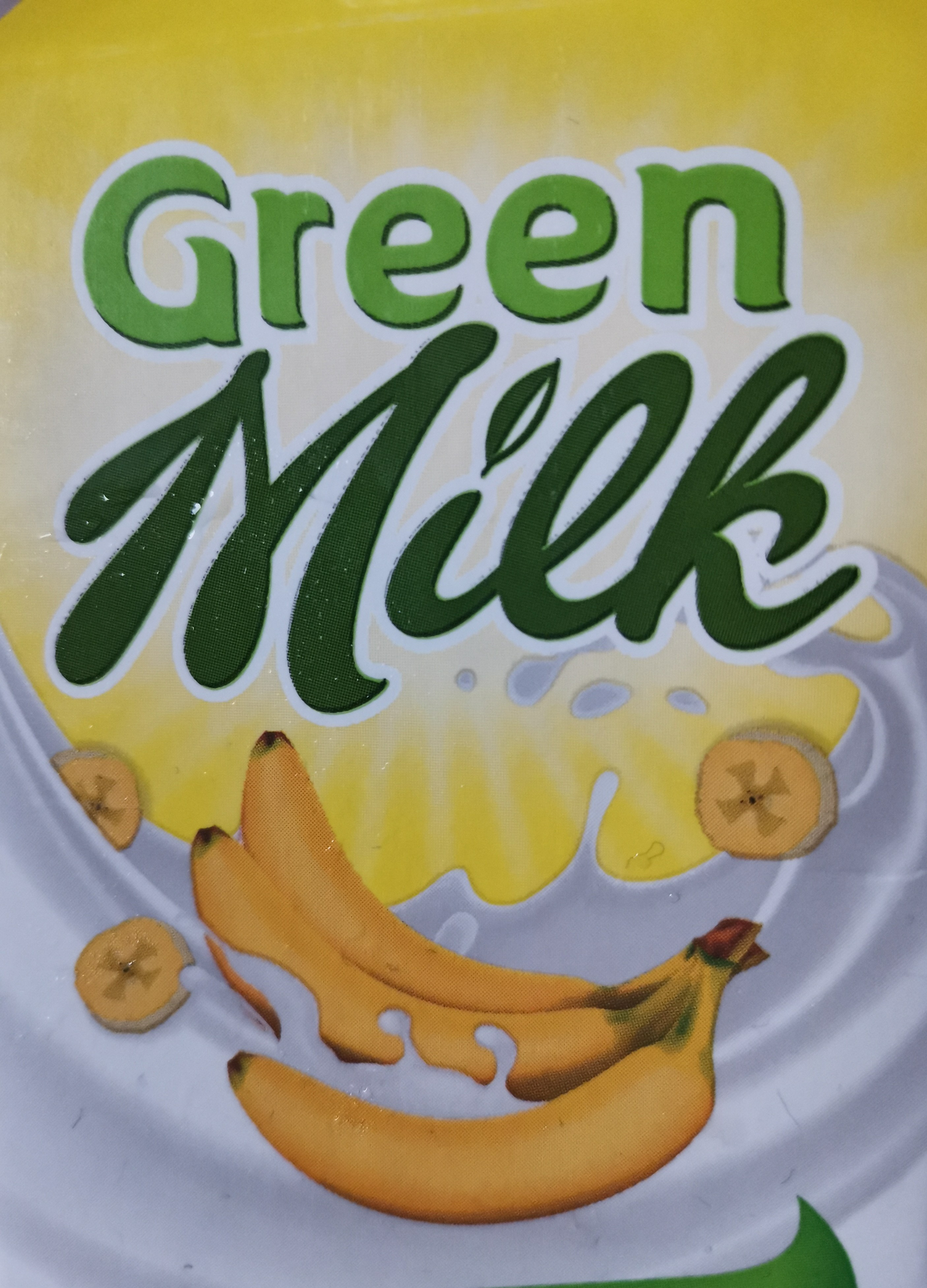Green milk "Банан"
