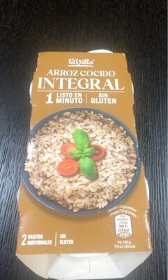 Arroz cocido integral