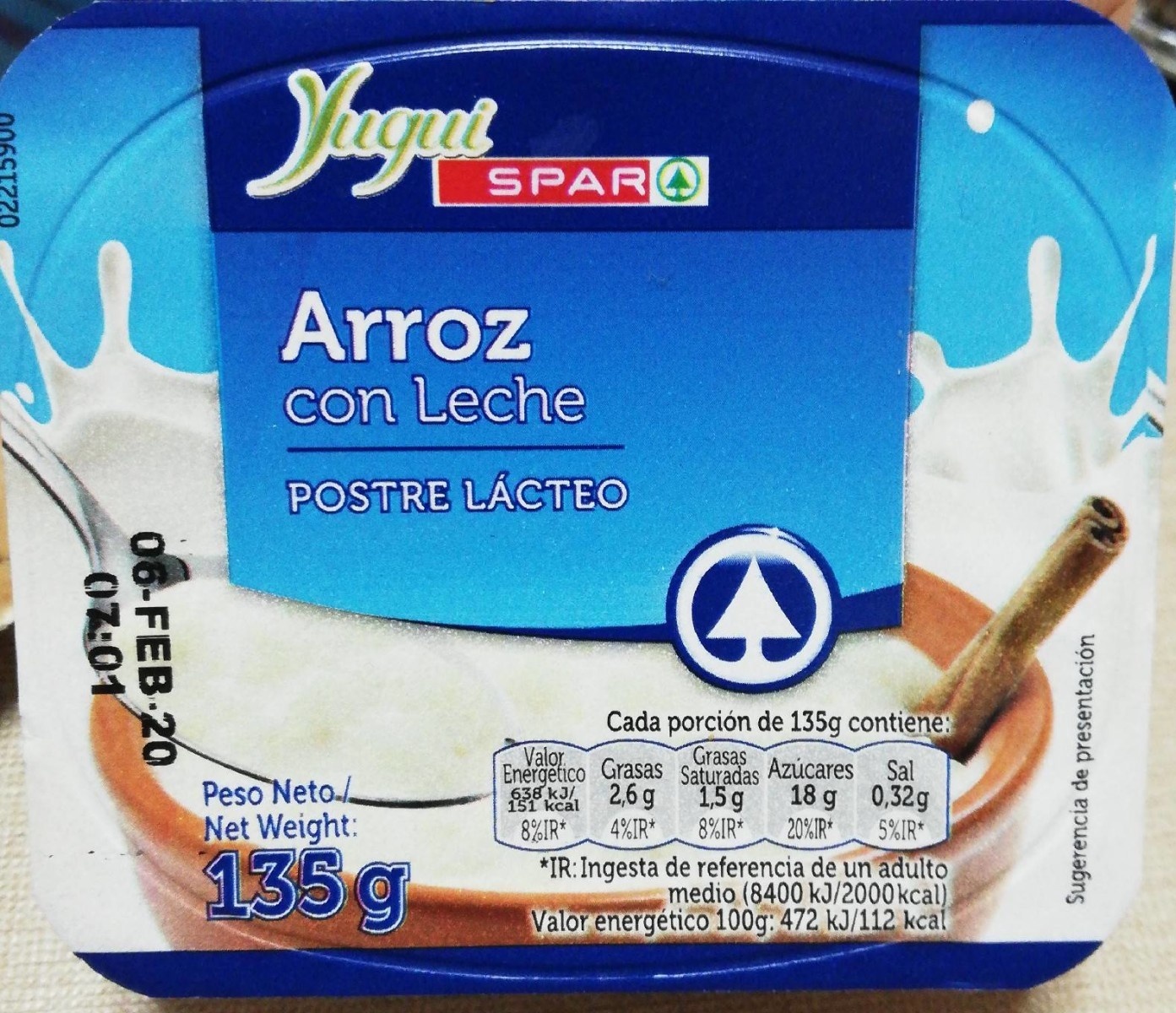 Arroz con leche