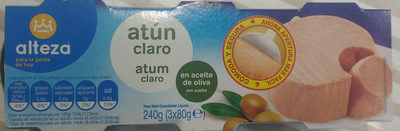 Atún claro en aceite de oliva