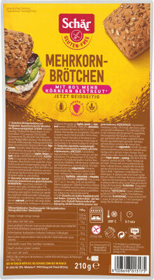 Aufbackbrötchen Mehrkornbrötchen