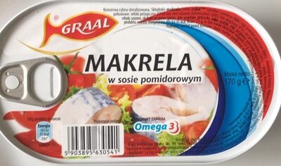 Makrela w sosie pomidorowym