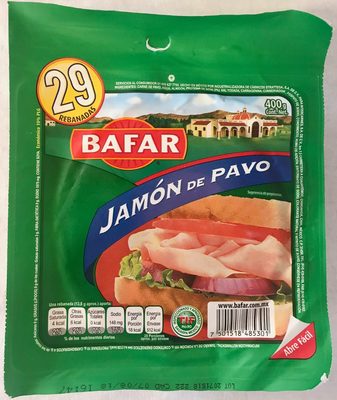 Bafar jamón de pavo