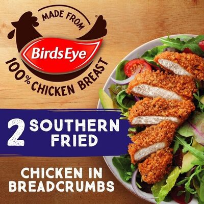 2 Southern Fried Chicken in Breadcrumbs