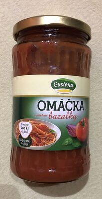 Omáčka s příchutí bazalky