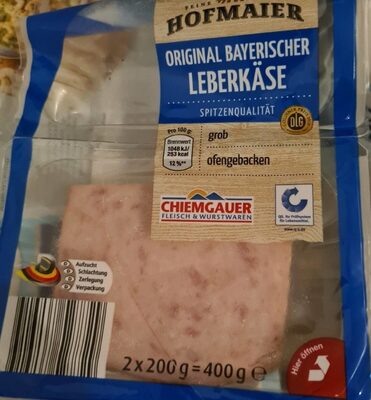 Bayerischer Leberkäse grob
