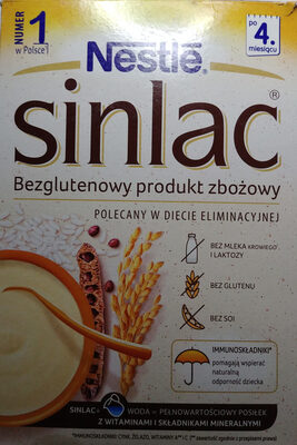 Bezglutenowy produkt zbożowy.