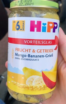 Bio früchtebrei mit grieß