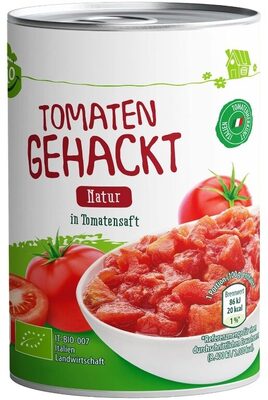Bio-Tomaten gehackt - Natur