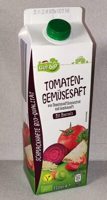Bio-Tomaten-Gemüsesaft
