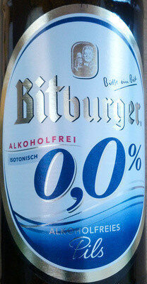 Bitburger Pils alkoholfrei, 0,0% 4102430315207