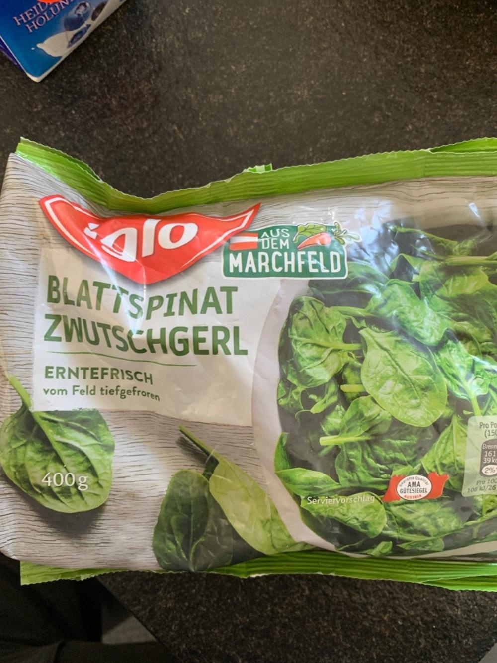 Blattspinat Zwutschgerl