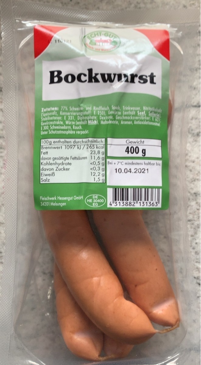 Bockwurst