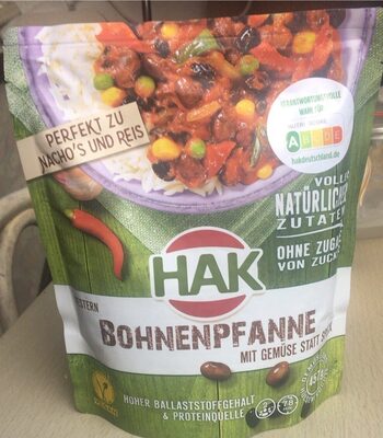 Bohnenpfanne mit Gemüse