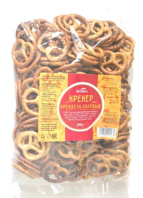 Крекер крендель солёный