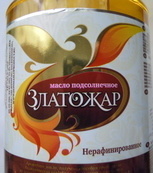 Масло подсолнечное нерафинированное