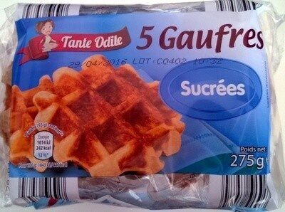 5 Gaufres sucrées