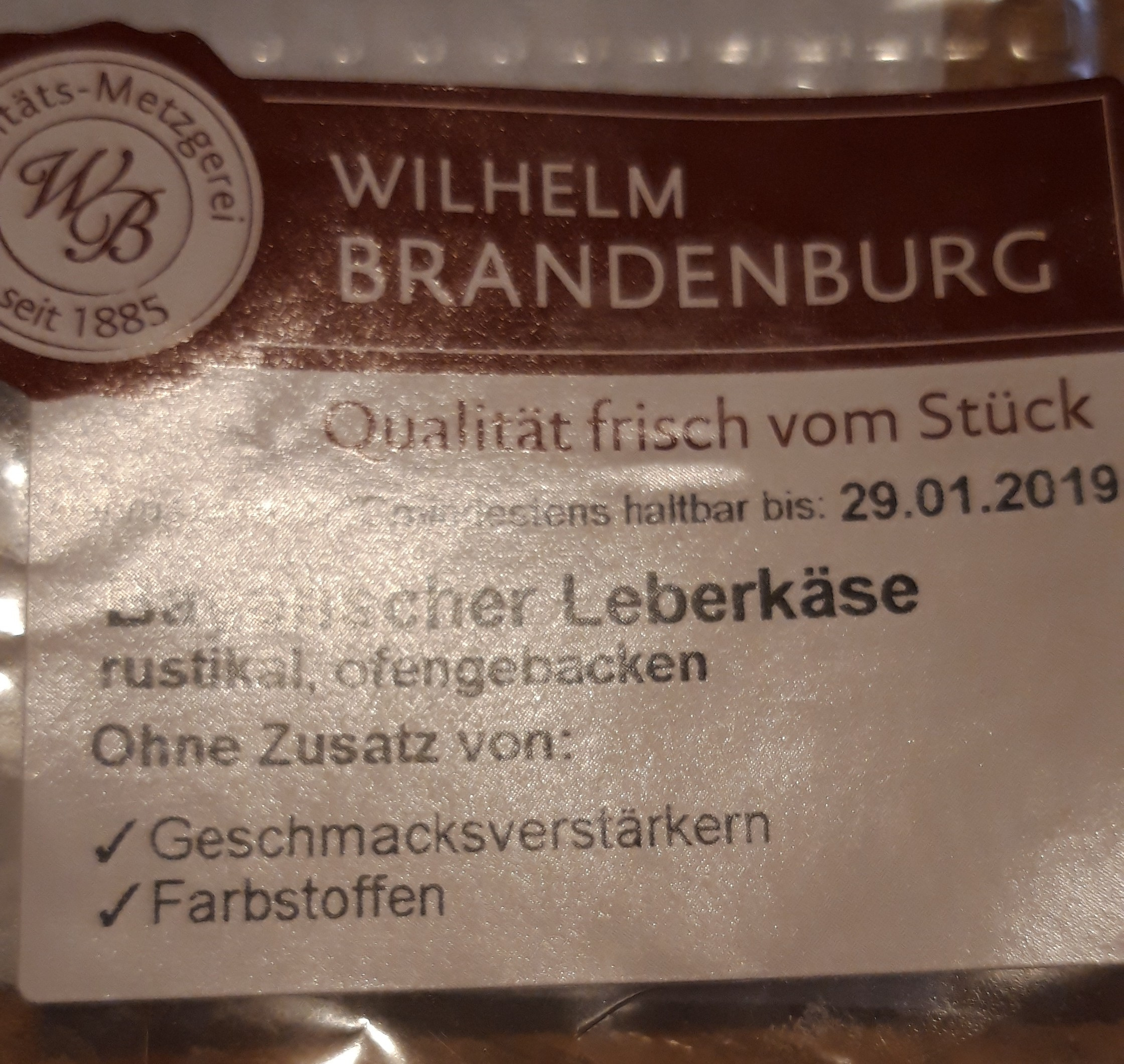 bayerischer Leberkäse