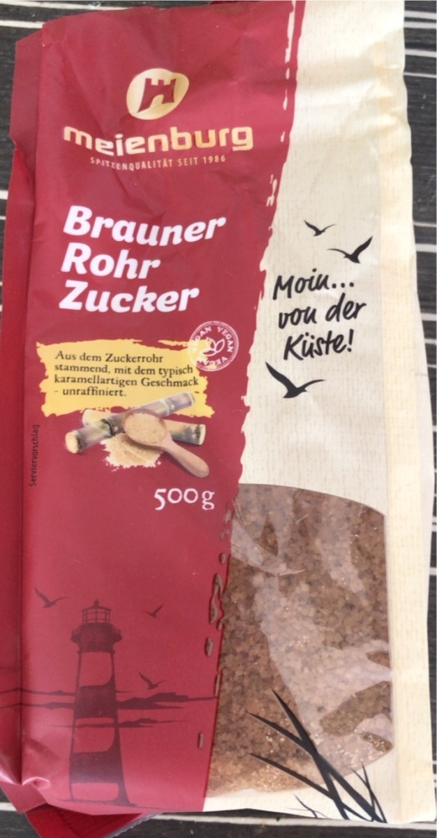 Brauner Rohrzucker