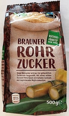 Brauner Rohrzucker