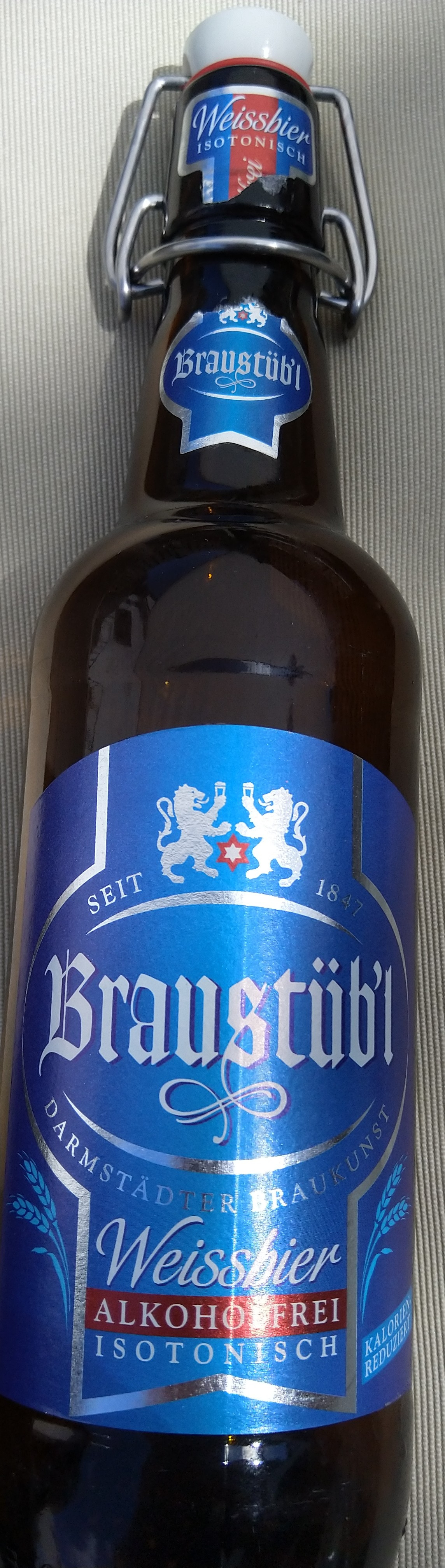 Braustübl Weißbier Alkoholfrei