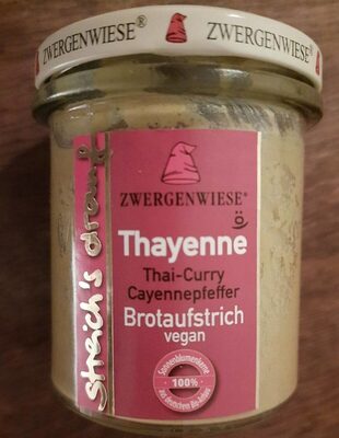 Brotaufstrich vegan Thayenne