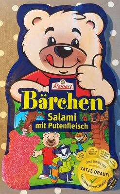 Bärchen Salami mit Putenfleisch