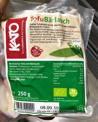 Bärlauch Tofu