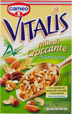 Cameo müesli croccante frutta secca