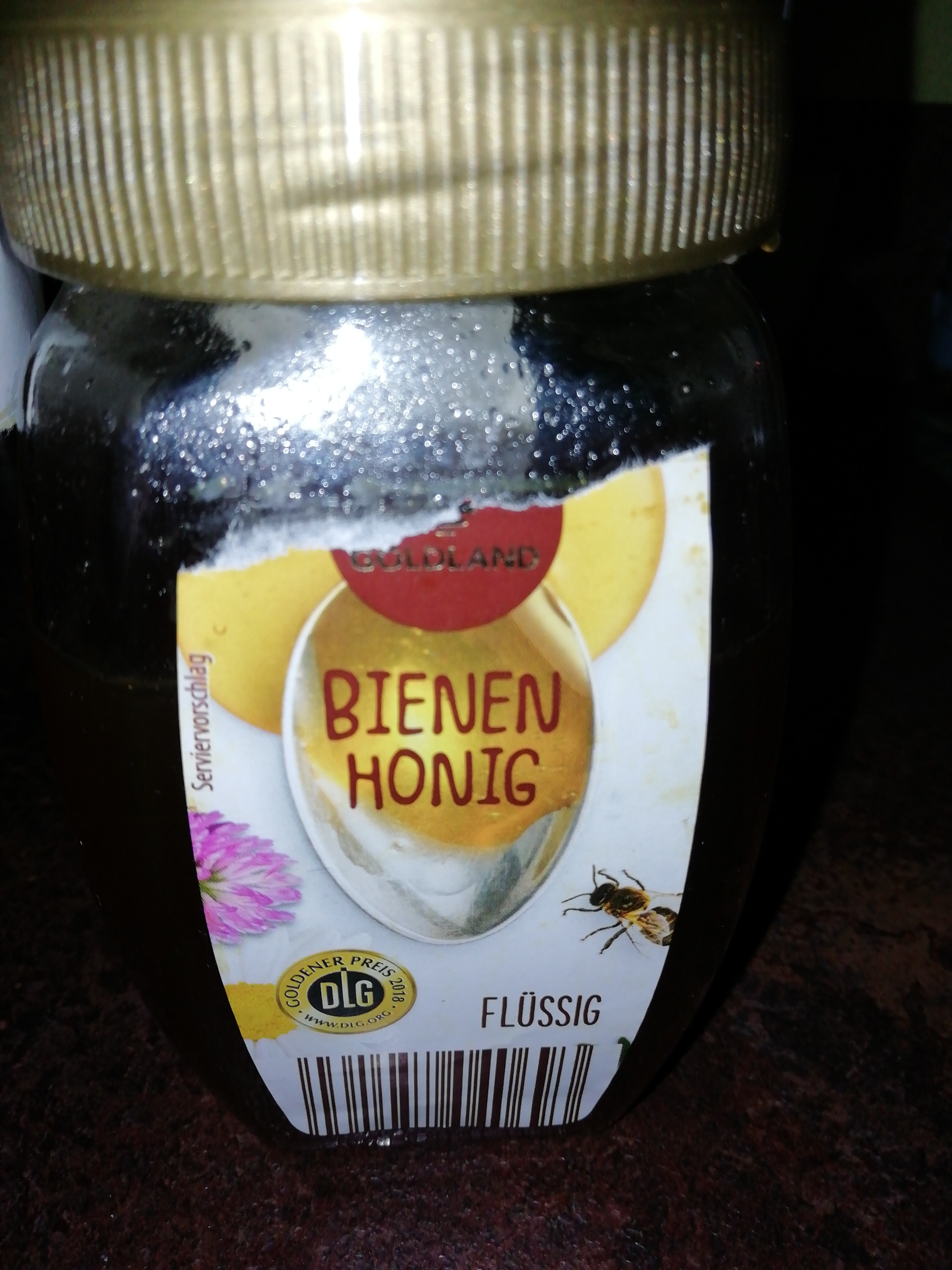 ALDI Goldland Bienenhonig flüssig