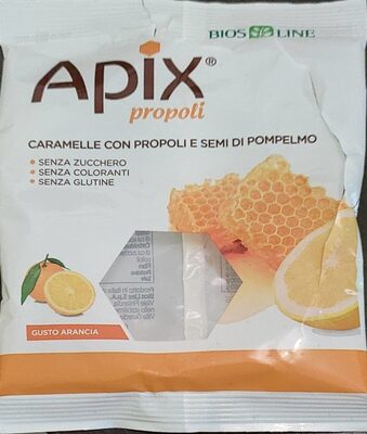 Caramelle con propoli e semi di pompelmo
