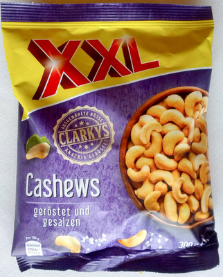 Cashews geröstet und gesalzen