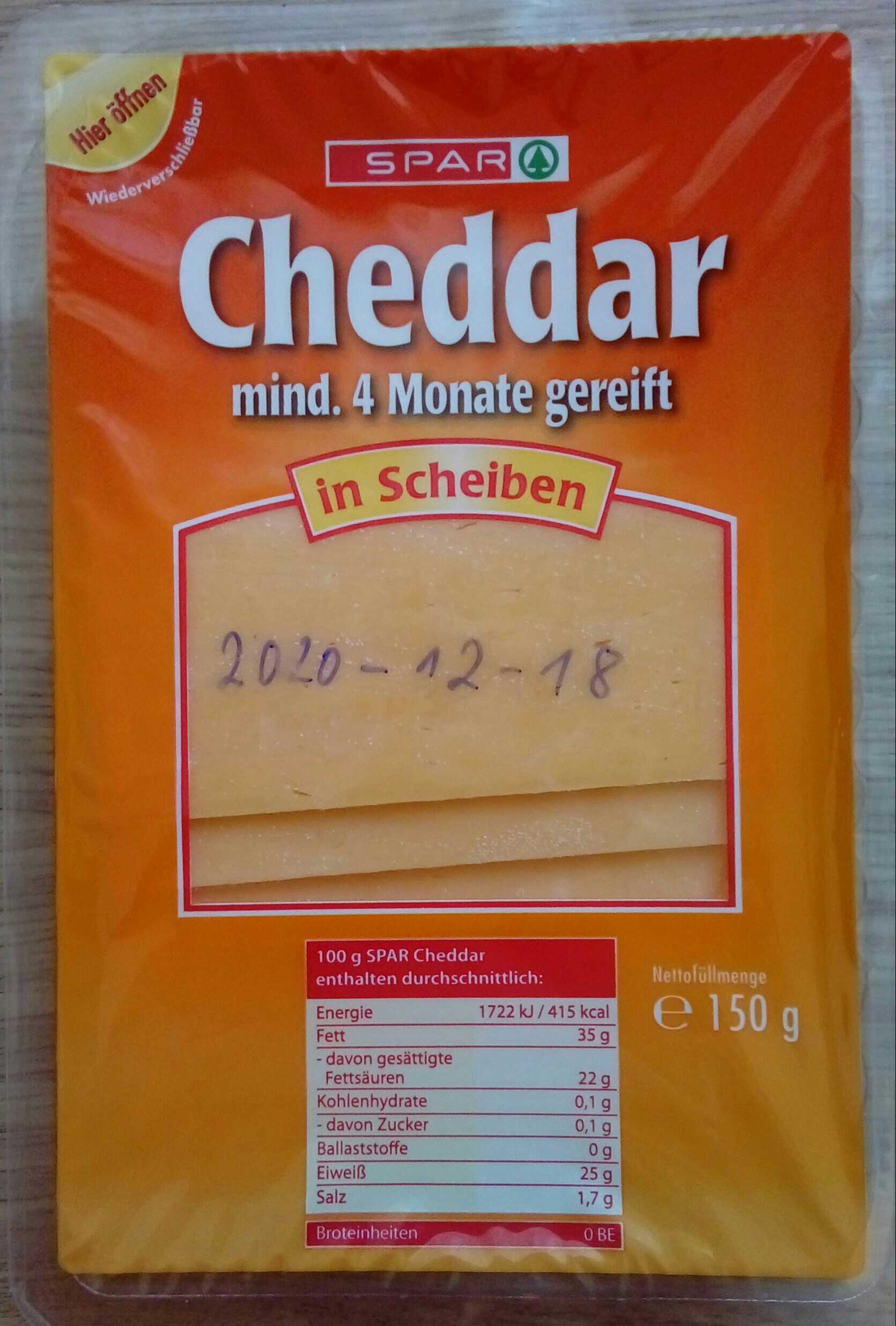 Cheddar (mind. 4 Monate gereift)