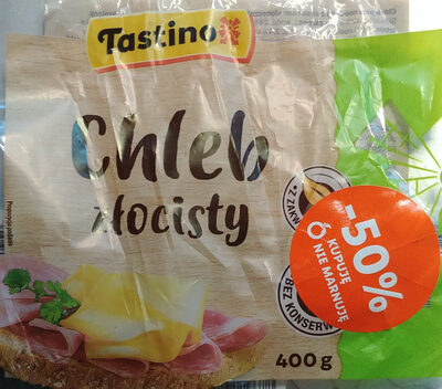 Chleb pszenno-żytni z nasionami słonecznika i sezamu oraz siemieniem lnianym.