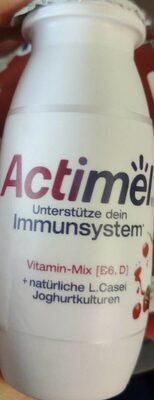 Actimel® Johannisbeere & Cranberry, 8x100g