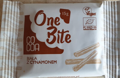 Czekolada biała z cynamonem